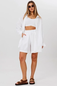 Костюм с шортами 3152 белый Ma cherie