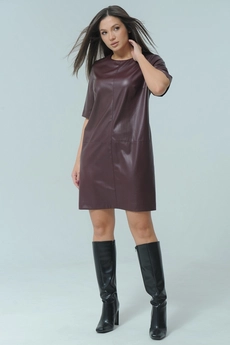 Платье 4039 бордовый Ma cherie