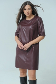 Платье 4039 бордовый Ma cherie
