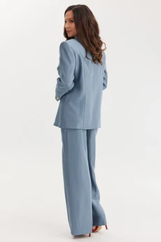 Костюм брючный 2659 сине-голубой Магия Моды