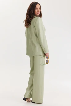 Костюм брючный 2659 салатовый Магия Моды