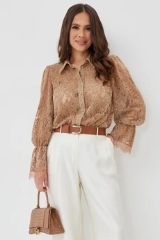 Блузка 2672 карамель Магия Моды