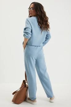 Костюм брючный 2684 голубой Магия Моды