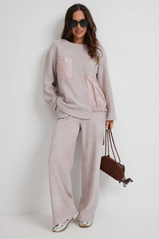 Костюм брючный 2687 розовый Магия Моды