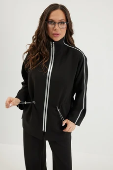 Костюм брючный 2690 черный Магия Моды