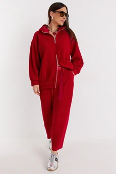 Костюм брючный 2704 красный Магия Моды