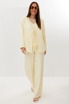 Костюм брючный 2709 желтый Магия Моды