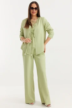 Костюм брючный 2709 фисташковый Магия Моды