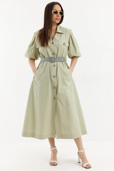 Платье 2710 зеленый Магия Моды