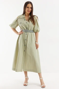 Платье 2710 зеленый Магия Моды