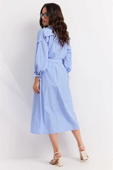 Платье 2720 голубой Магия Моды