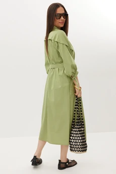 Платье 2720 зеленый Магия Моды