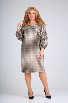 Платье 673 бежевый MammaModa
