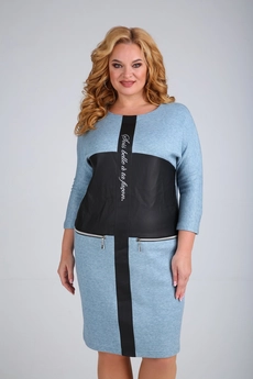 Платье 700 бирюзовый MammaModa