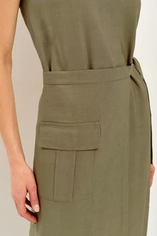 Платье 1014 хаки Mar.s design