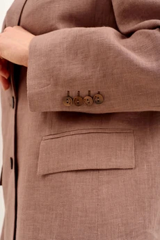 Жакет 1035 коричневый Mar.s design