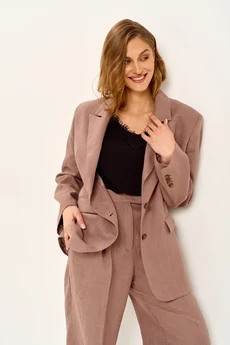 Жакет 1035 коричневый Mar.s design