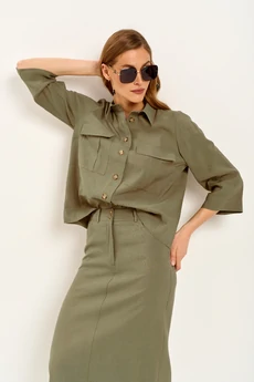 Юбка 1017 хаки Mar.s design