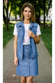 Костюм с юбкой 237 Marika
