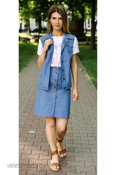 Костюм с юбкой 237 Marika