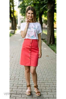 Юбка 432-2 коралл Marika