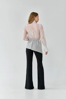 Блузка 1092B белая Мастер Мод