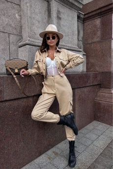 Жакет 0101 бежевый Melisa