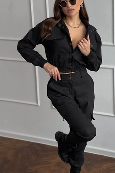 Жакет 0101 черный Melisa