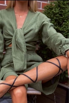 Костюм с шортами 0410 зеленый Melisa