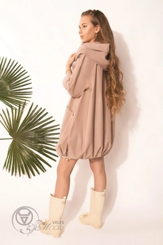 Плащ 107 пудра ID fashion