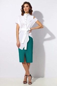 Костюм с юбкой 1333-2 Mia-Moda