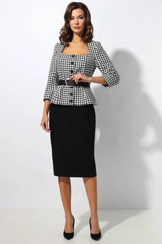 Костюм с юбкой 1384 Mia-Moda