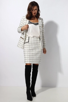 Костюм с юбкой 1386 Mia-Moda