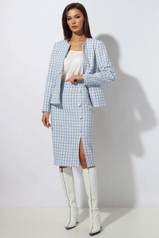*Костюм с юбкой 1400-1 Mia-Moda