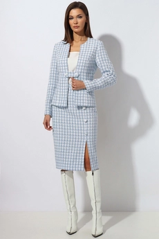 *Костюм с юбкой 1400-1 Mia-Moda