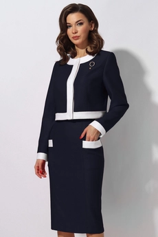 Костюм с юбкой 1401-1 Mia-Moda