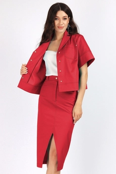 Костюм с юбкой 1466-1 Mia-Moda