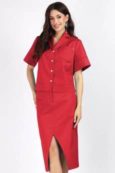 Костюм с юбкой 1466-1 Mia-Moda