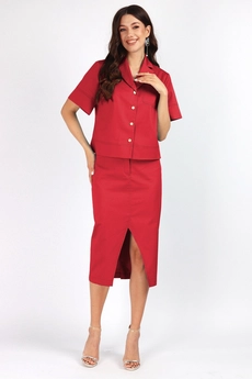 Костюм с юбкой 1466-1 Mia-Moda