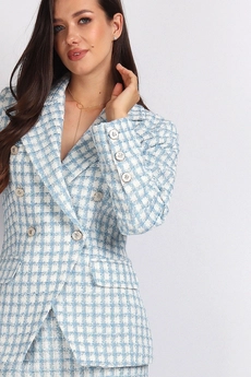 Костюм  с юбкой 1500-1 Mia-Moda