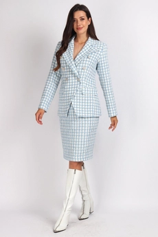 Костюм  с юбкой 1500-1 Mia-Moda