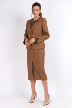 Костюм с юбкой 1515 Mia-Moda