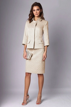 Костюм с юбкой 1516 Mia-Moda