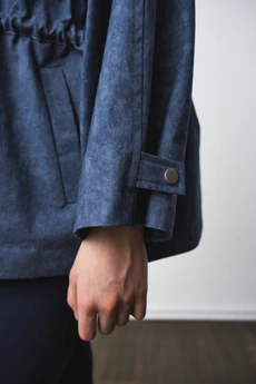 Парка 1286 синий milmil