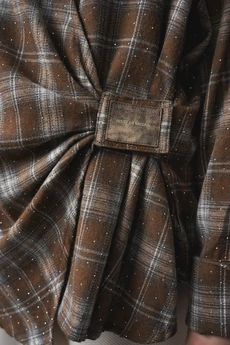 Рубашка 1290 коричневый milmil