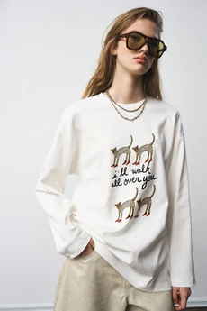 Лонгслив 1292 молоко milmil