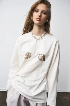 Лонгслив 1300 молоко milmil