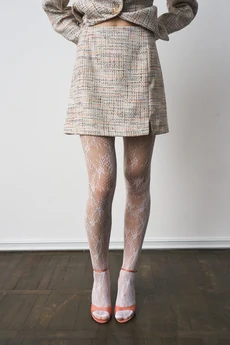 Костюм с юбкой 1307 рогожка milmil