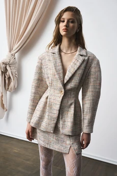 Жакет  1308 рогожка milmil