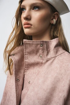 Парка 1310 розовый milmil